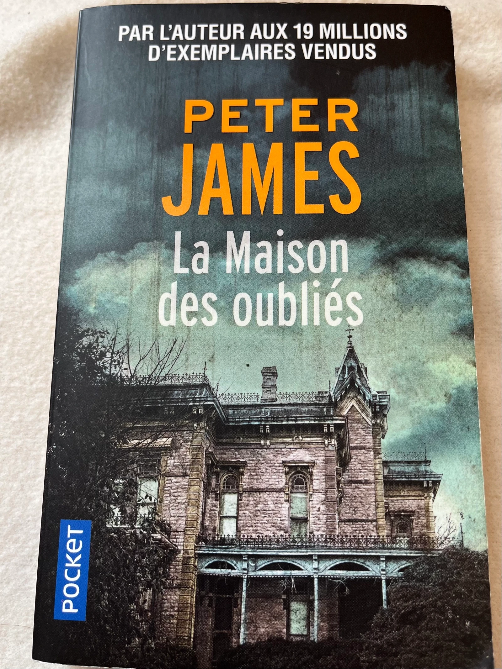 Thriller la maison des oubliés de Peter James